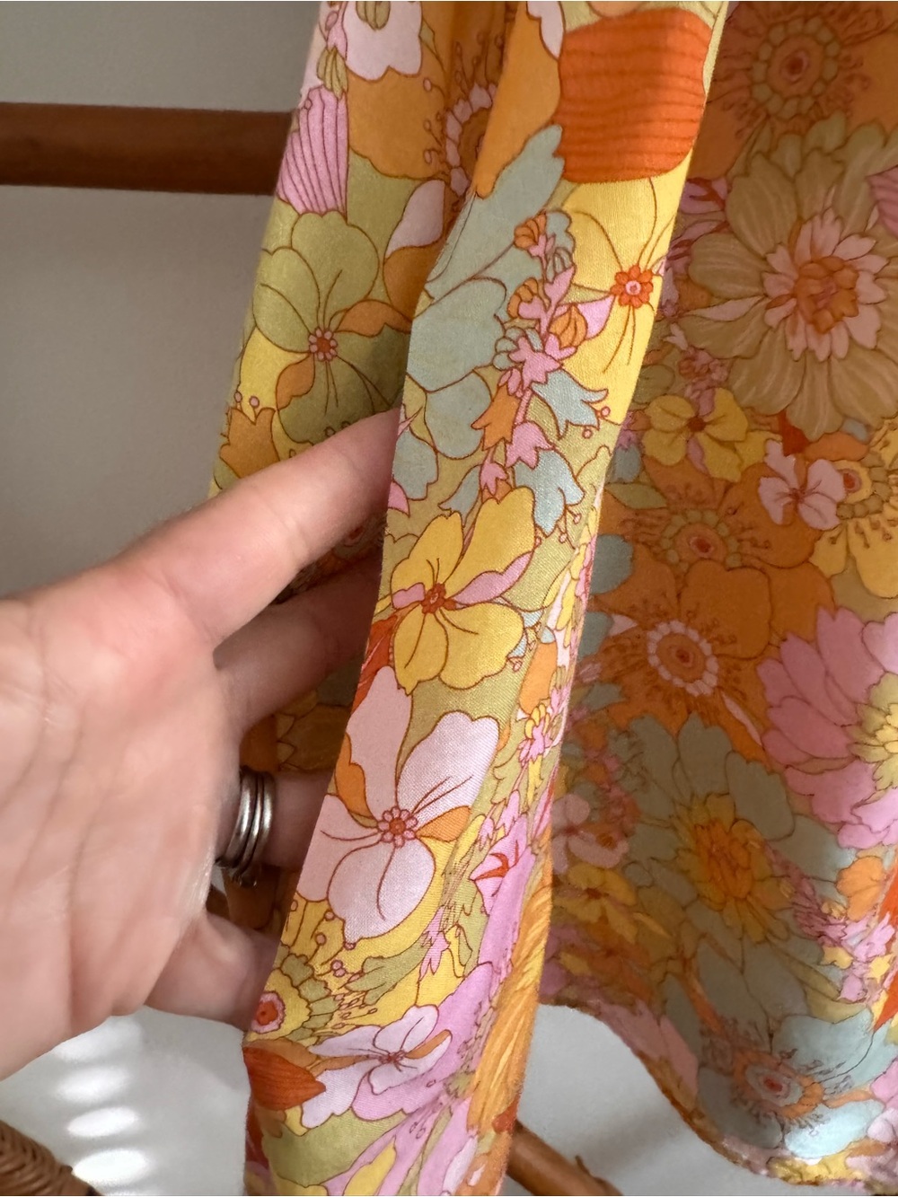 Show Me Your MuMu Annalynne Floral Off-Shoulder Mini Dress - Picture 5 of 6